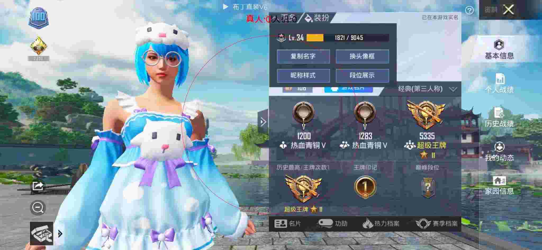 和平精英布丁直装透视 - 迪哥玩和平精英团队竞技遇见外挂辅助预览图